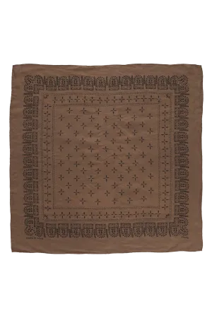 1930's Bandana, Regen Silk, Cedar