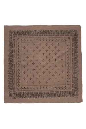 1930's Bandana, Regen Silk, Rosehip