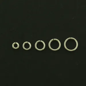 4 Sterling Silver Jump Rings - Thick and Sturdy 1mm / 18 Gauge - Choose Your Size!