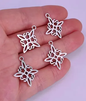 50PCS Witch Knot Celtic Charm Pendants for DIY Jewelry Gifts