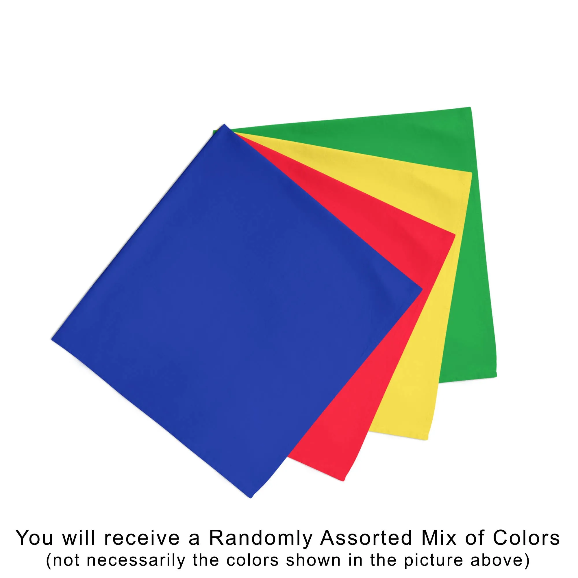 600 Pack POLYESTER Bandanas