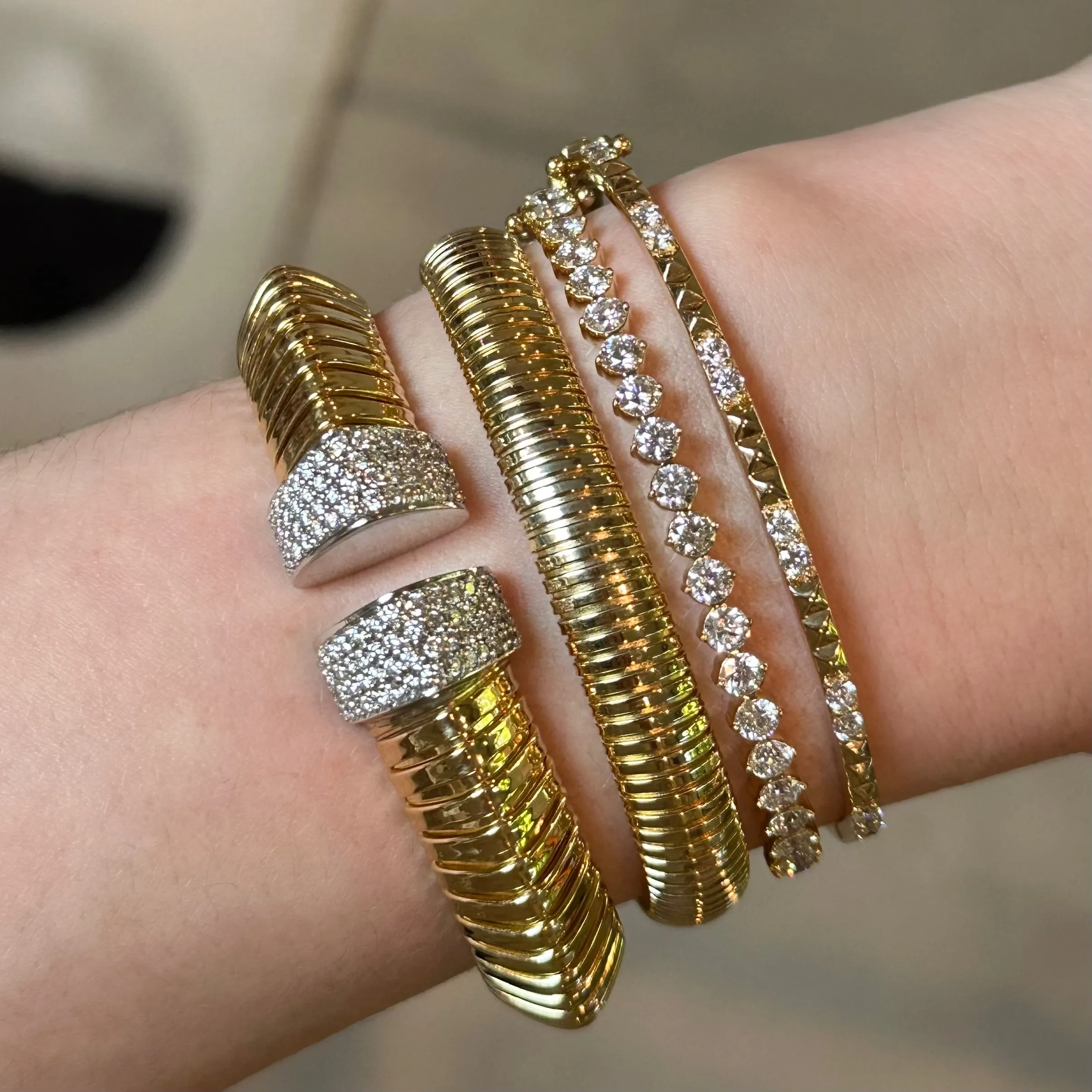 6mm Rounded Tubogas Bracelet