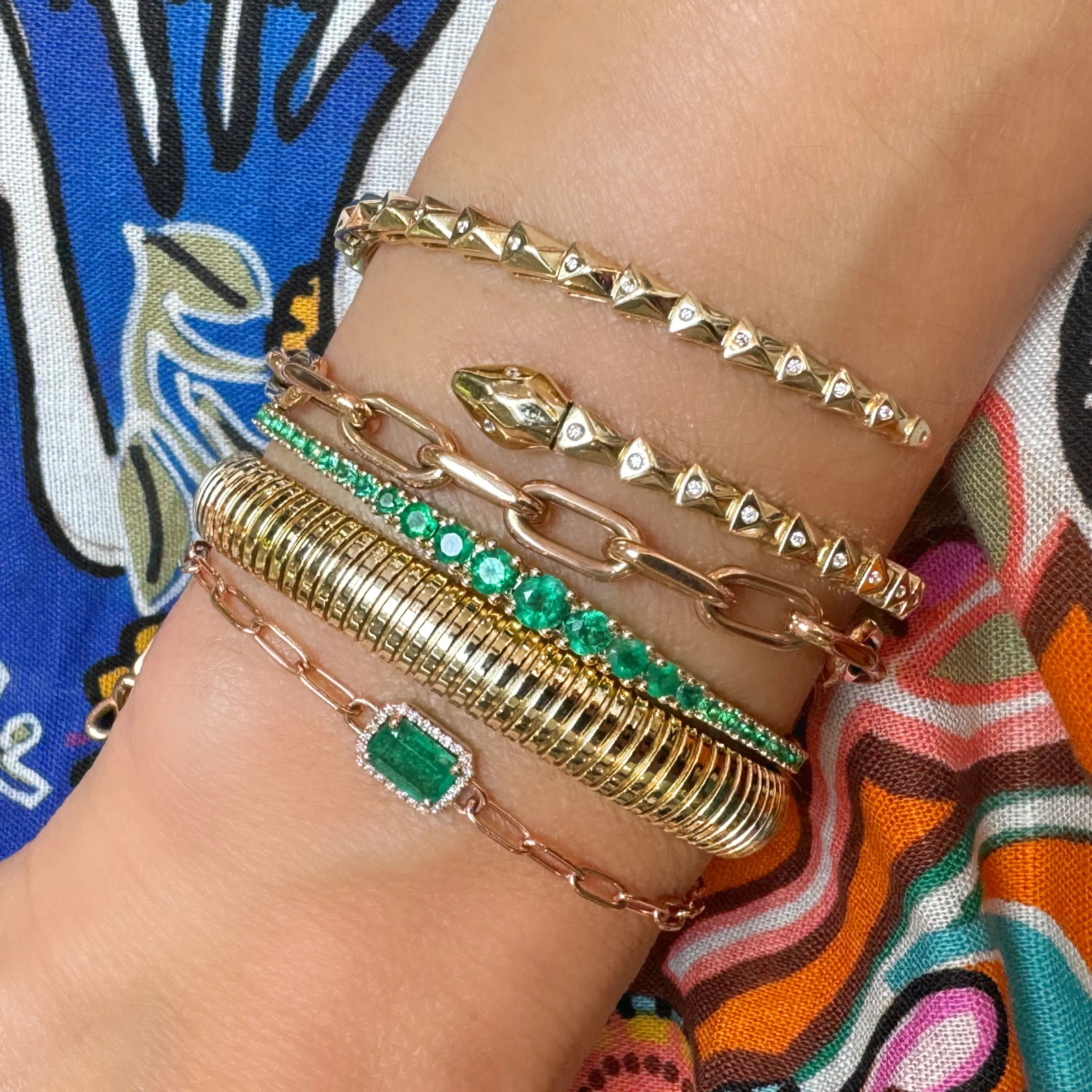 6mm Rounded Tubogas Bracelet