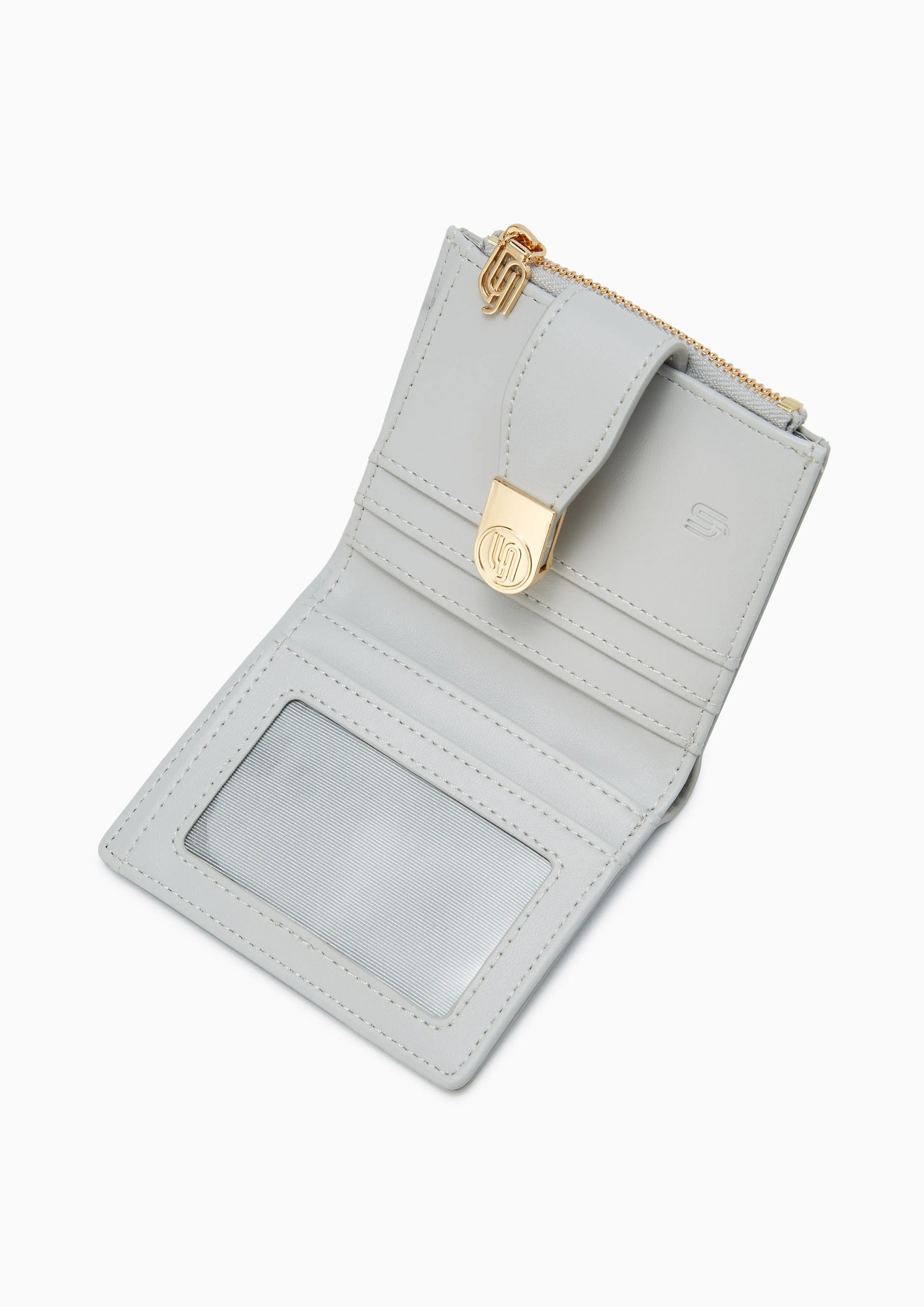Alissa Infinite Short Wallet Light Grey