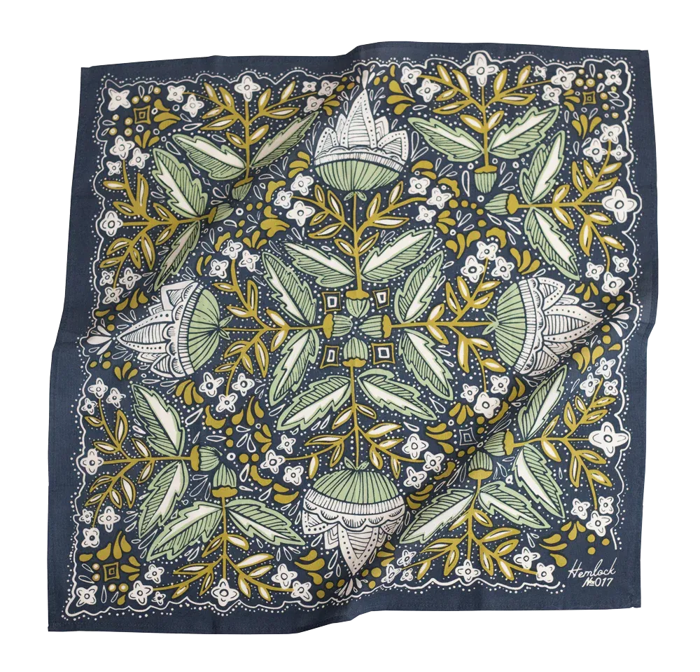 Amelia Blue Bandana