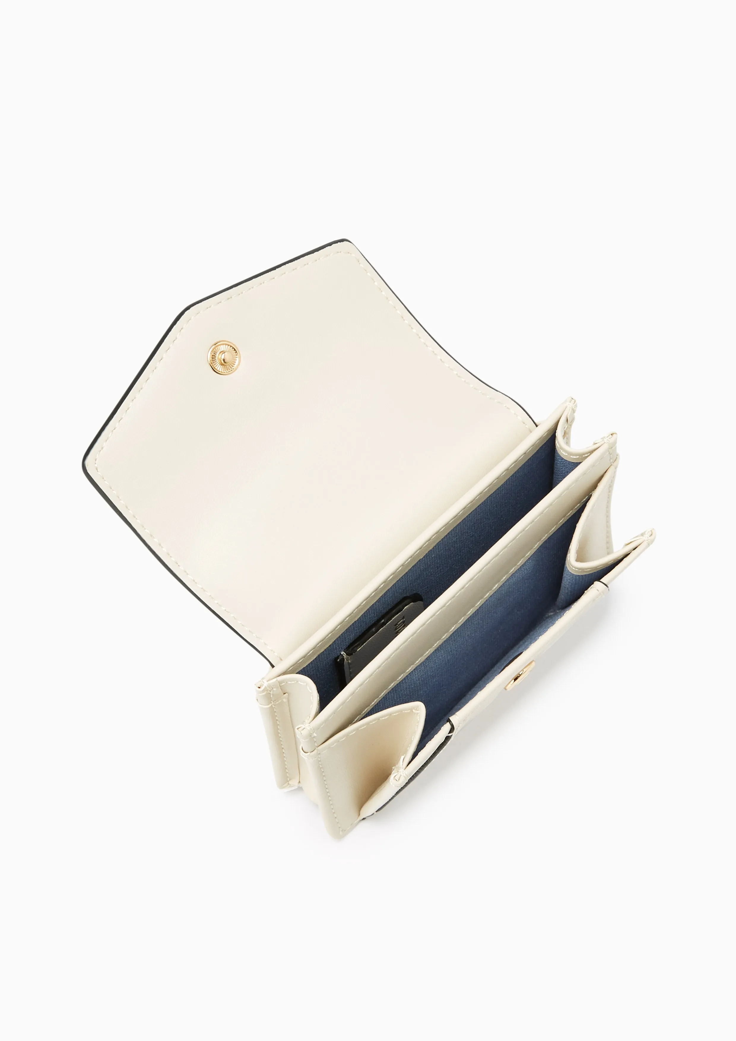 Andrea Short Wallet Ivory