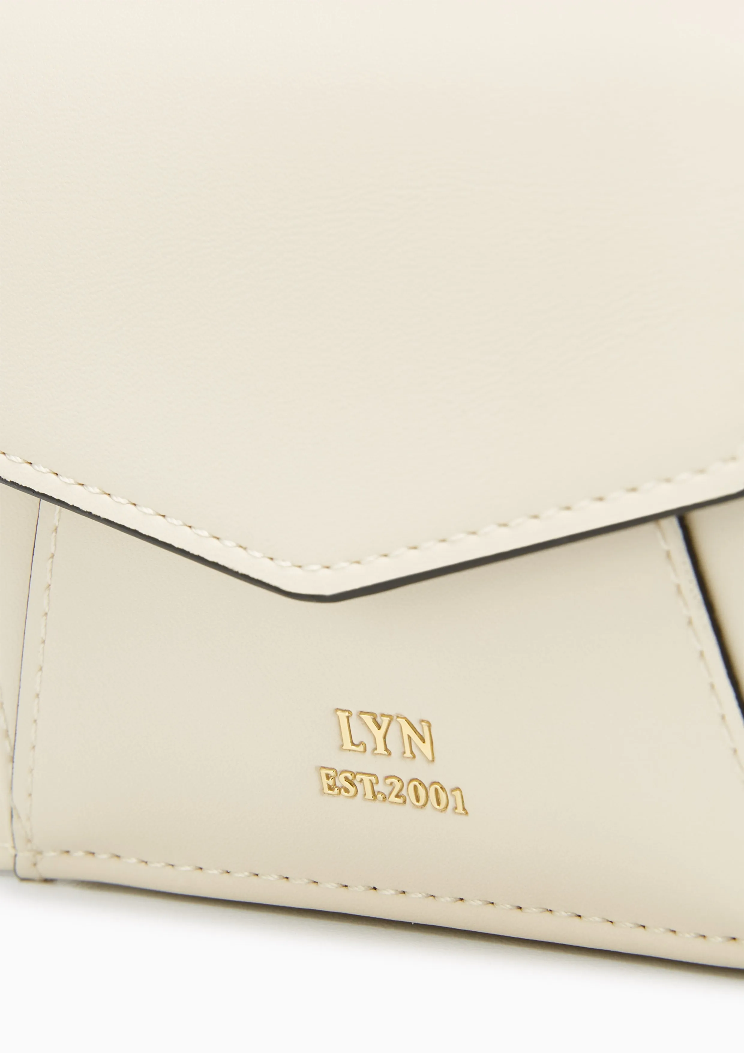 Andrea Short Wallet Ivory