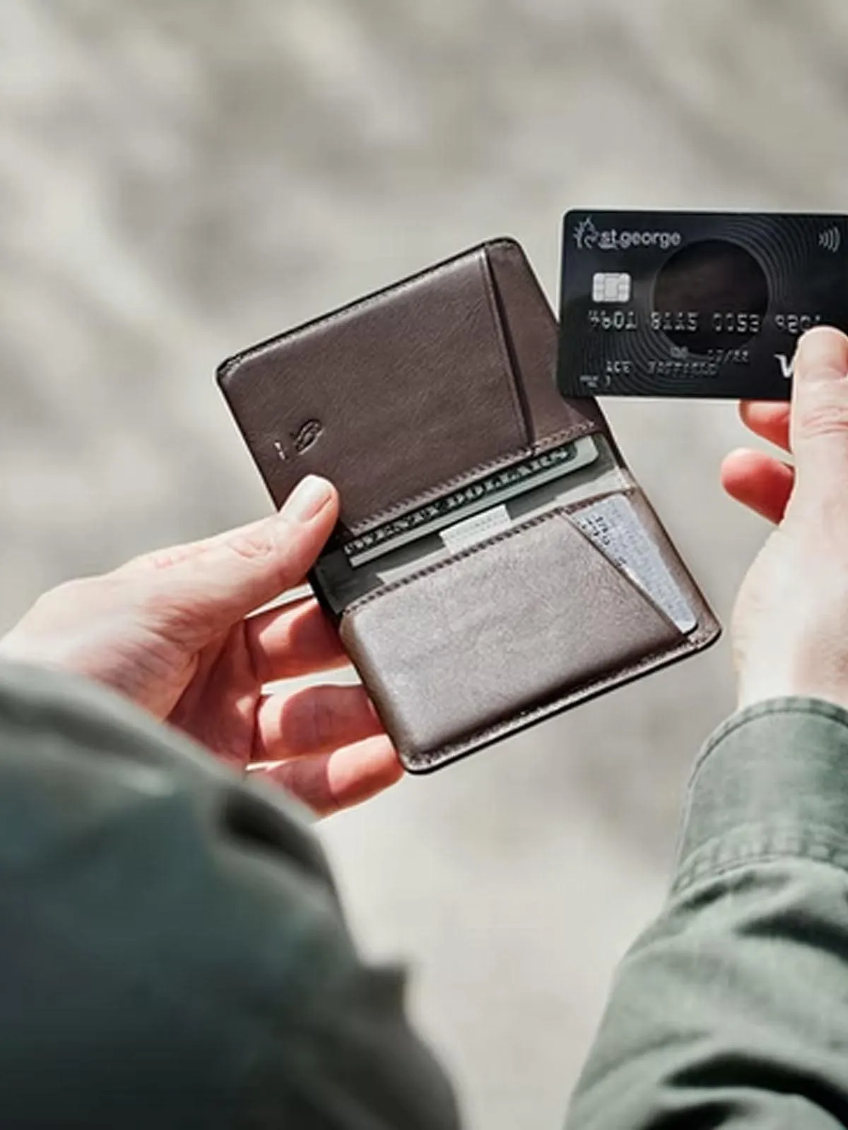 Bellroy Slim Sleeve Wallet Premium Edition Aragon RFID