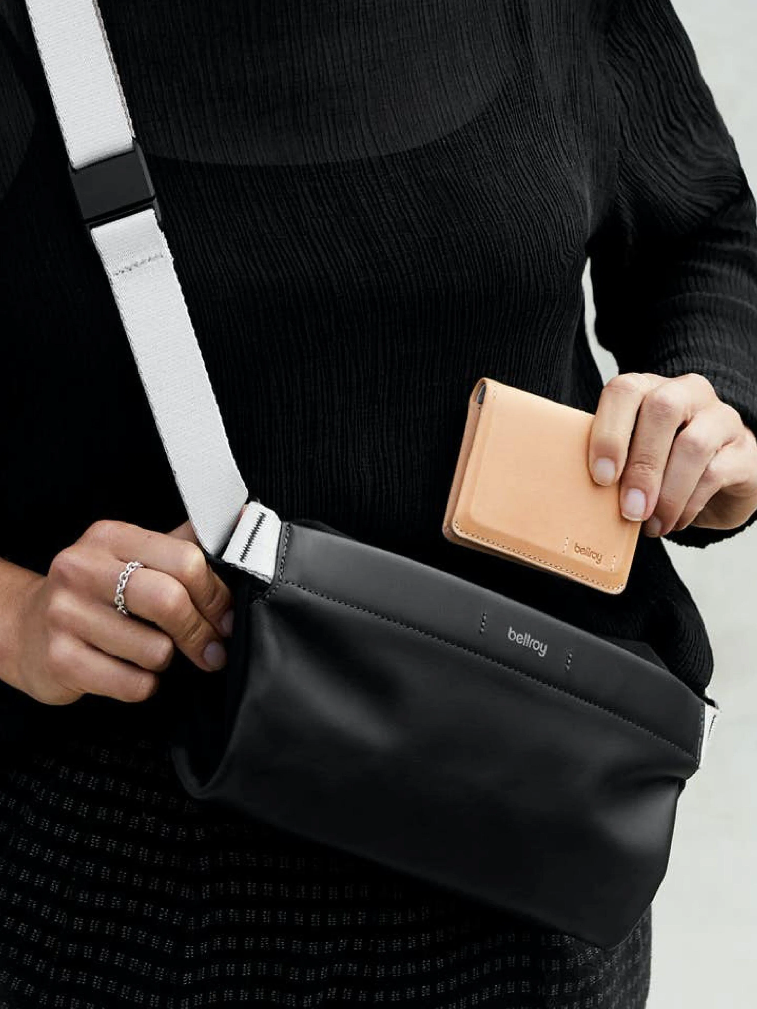 Bellroy Slim Sleeve Wallet Premium Edition Natural RFID