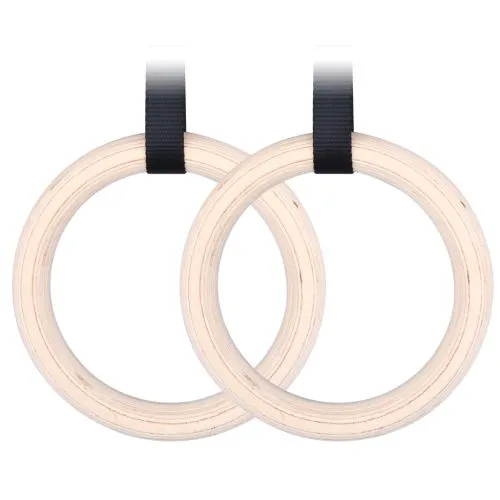 Birch Gymnastics Rings Plus Straps