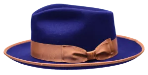 Bruno Capelo Night Hawk NI-696 Hat Navy/Camel