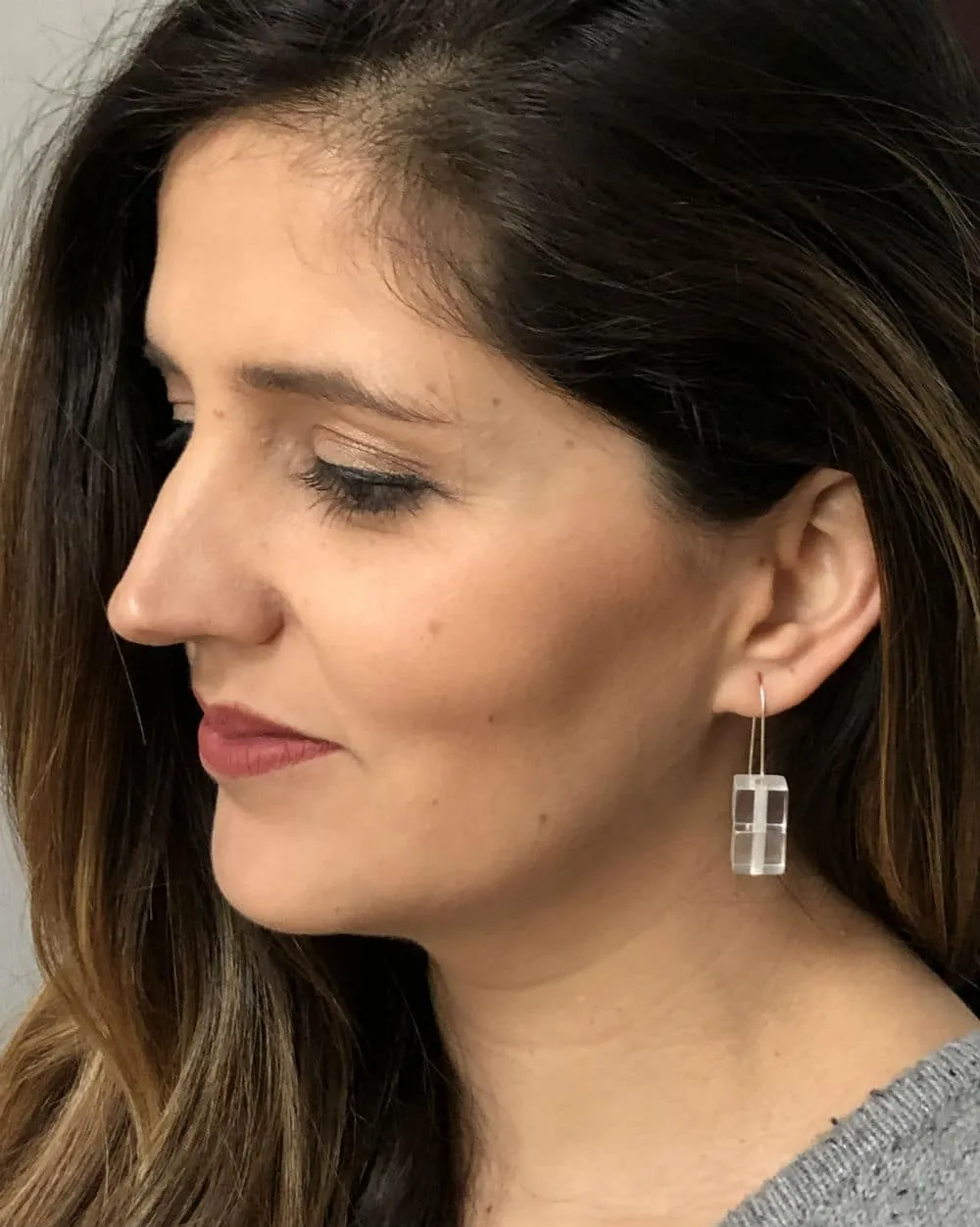 Burnt Orange Ingrid Earrings