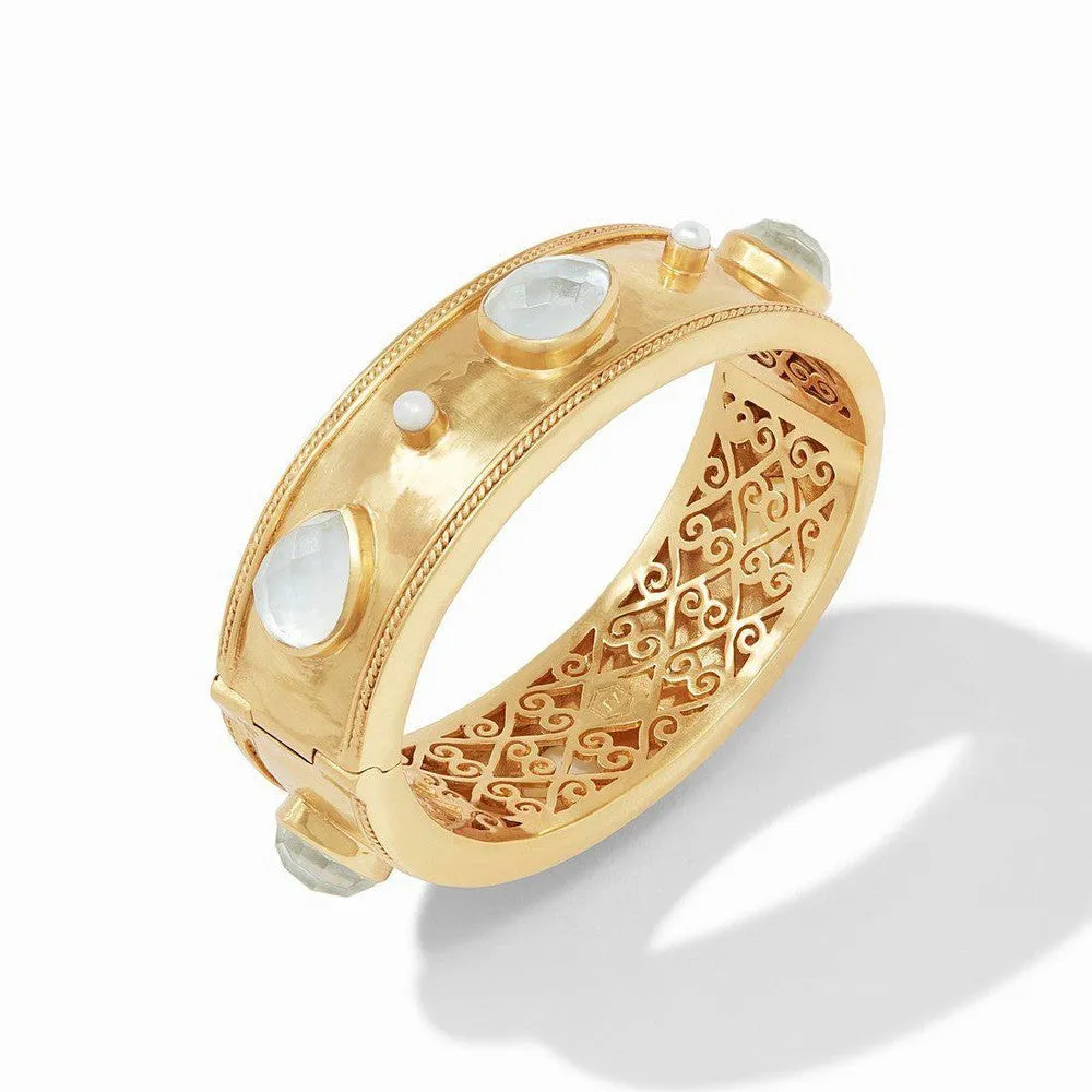 Cassis Statement Hinge Bangle