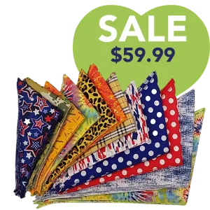Casual Bandanas - 60 Assorted Sizes and Patterns by Bandanas Unlimited