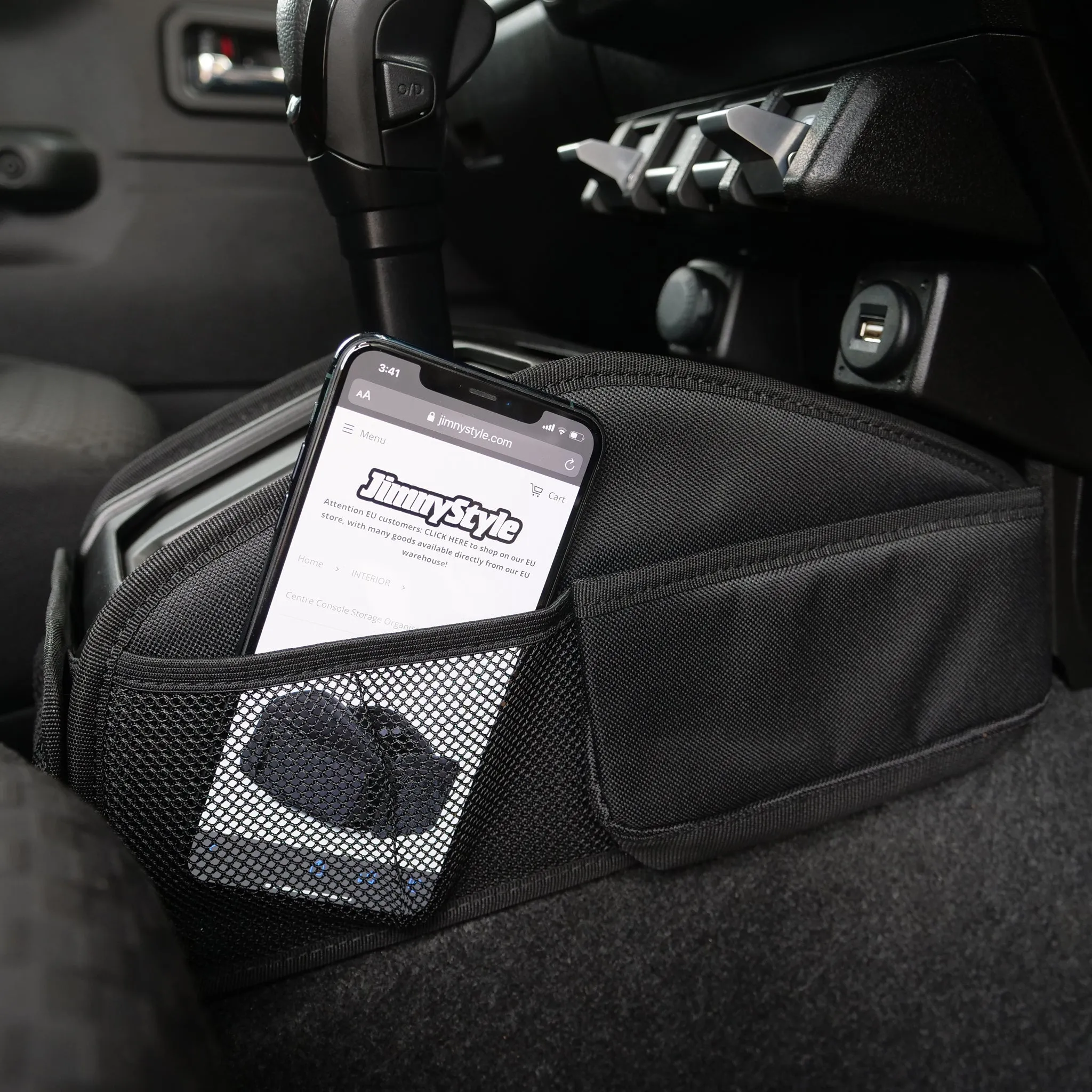 Centre Console Storage Organiser for Suzuki Jimny (2018 ) - Automatic Transmission