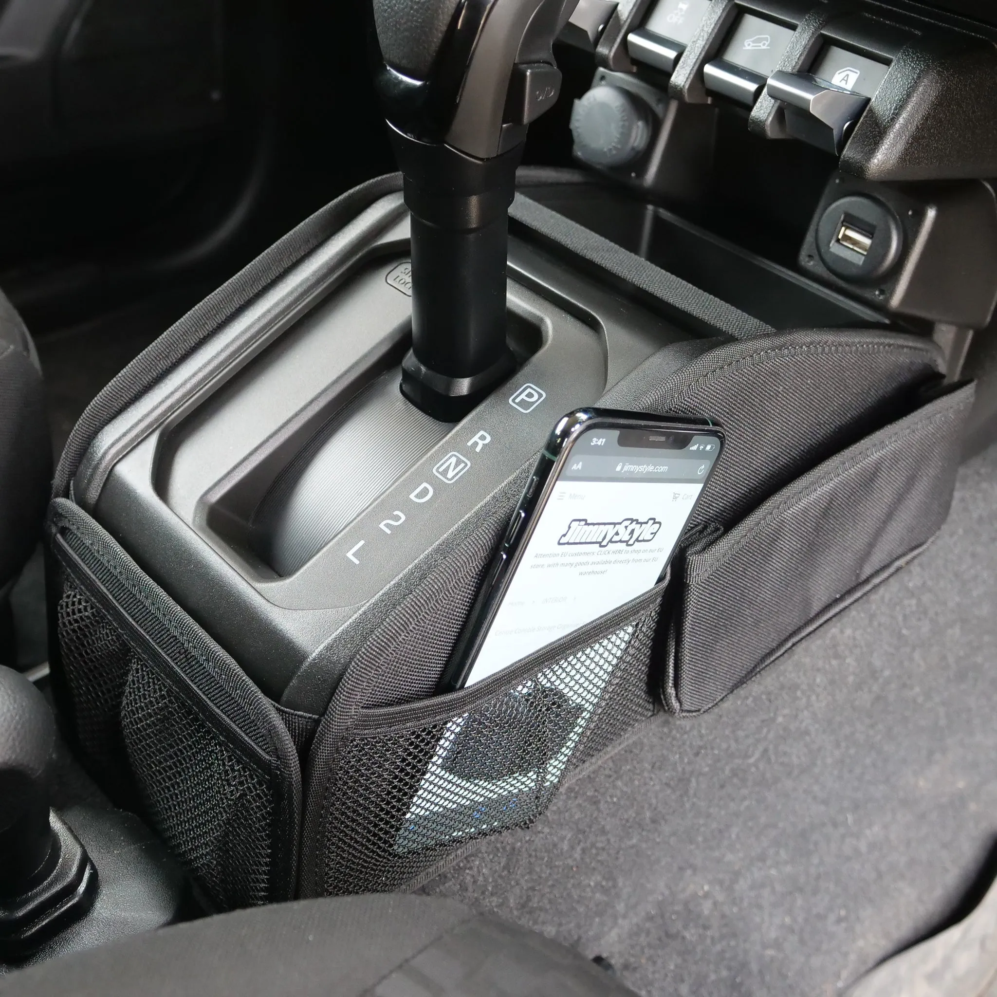 Centre Console Storage Organiser for Suzuki Jimny (2018 ) - Automatic Transmission