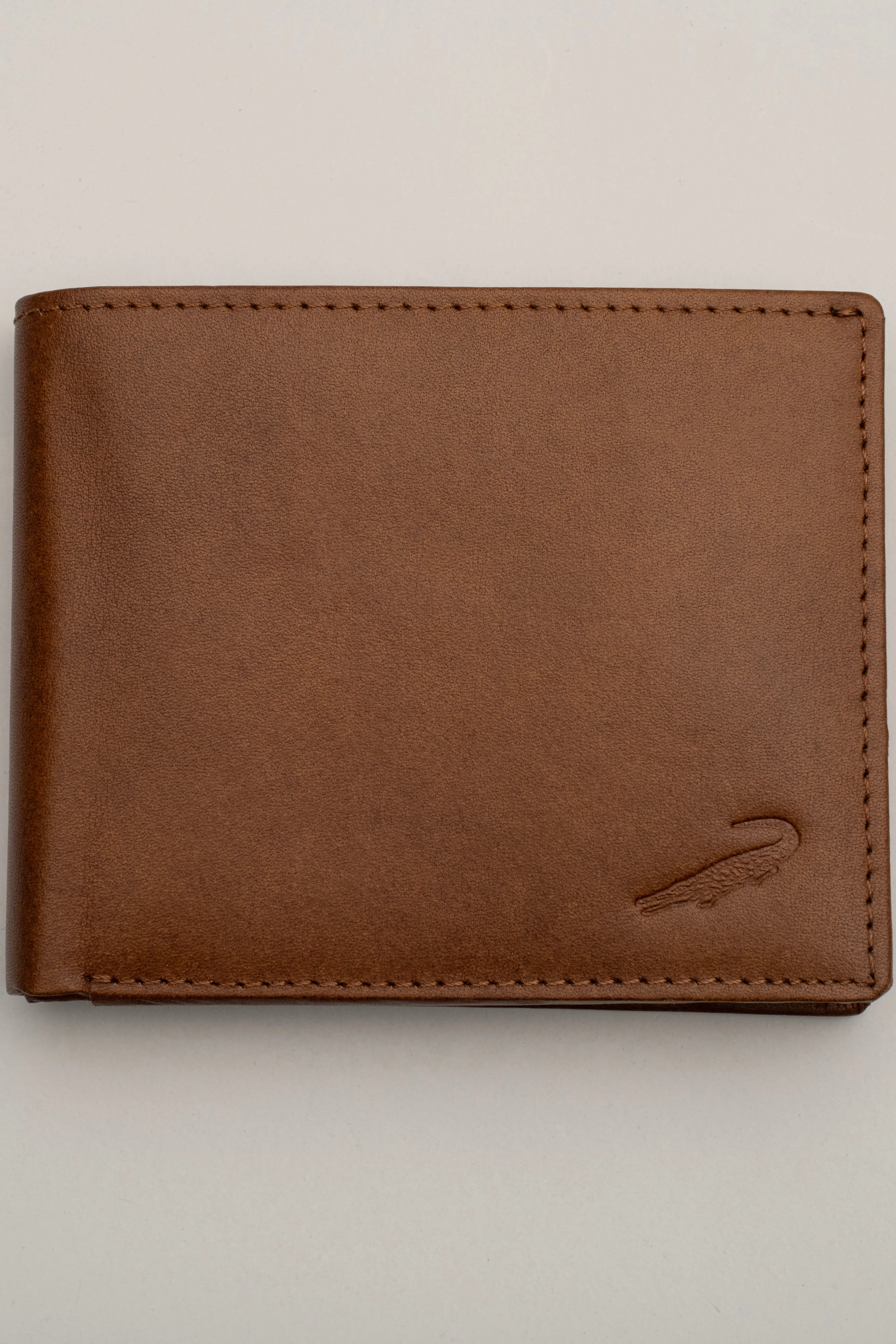 Crocodile Wallet-Brown