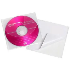Cumberland Self Adhesive Cd Wallets Pack 5