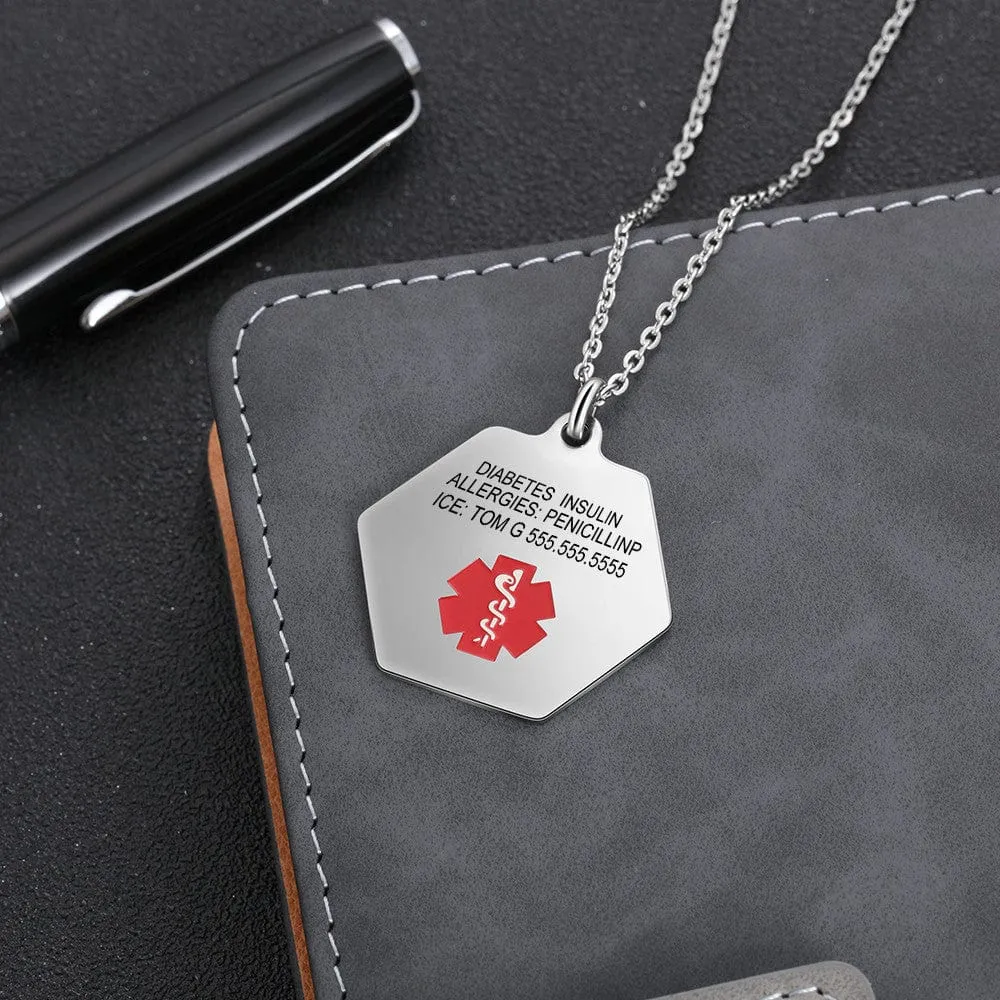 Engraving Your Health Story: The Ultimate Guide to Stainless Steel Medical Necklaces