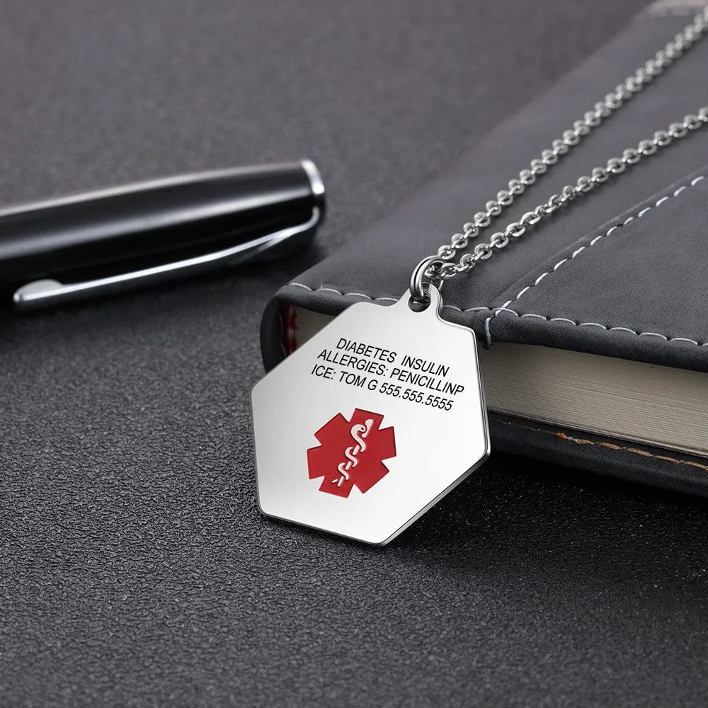 Engraving Your Health Story: The Ultimate Guide to Stainless Steel Medical Necklaces