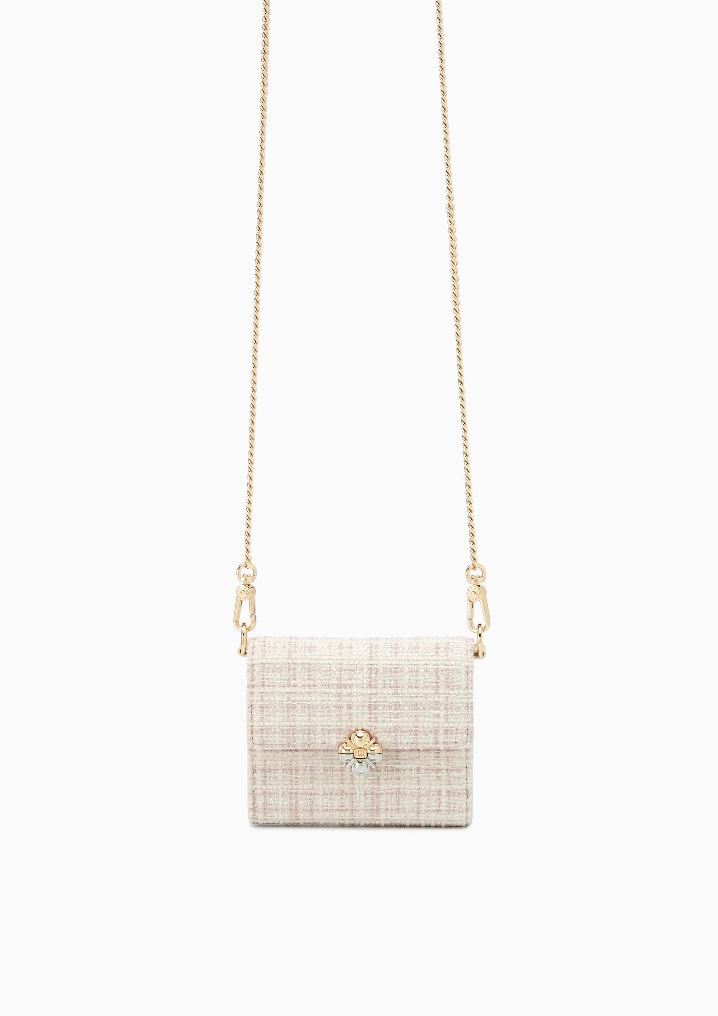 Essential Short Wallet On Chain Light Pink