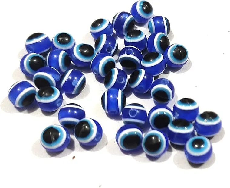 Evil Eye Beads 150g - Over 220 Beads