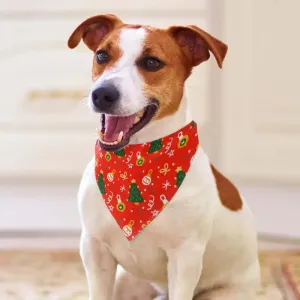 Festive Christmas Tree Dog Bandana for Your Favorite Pet
