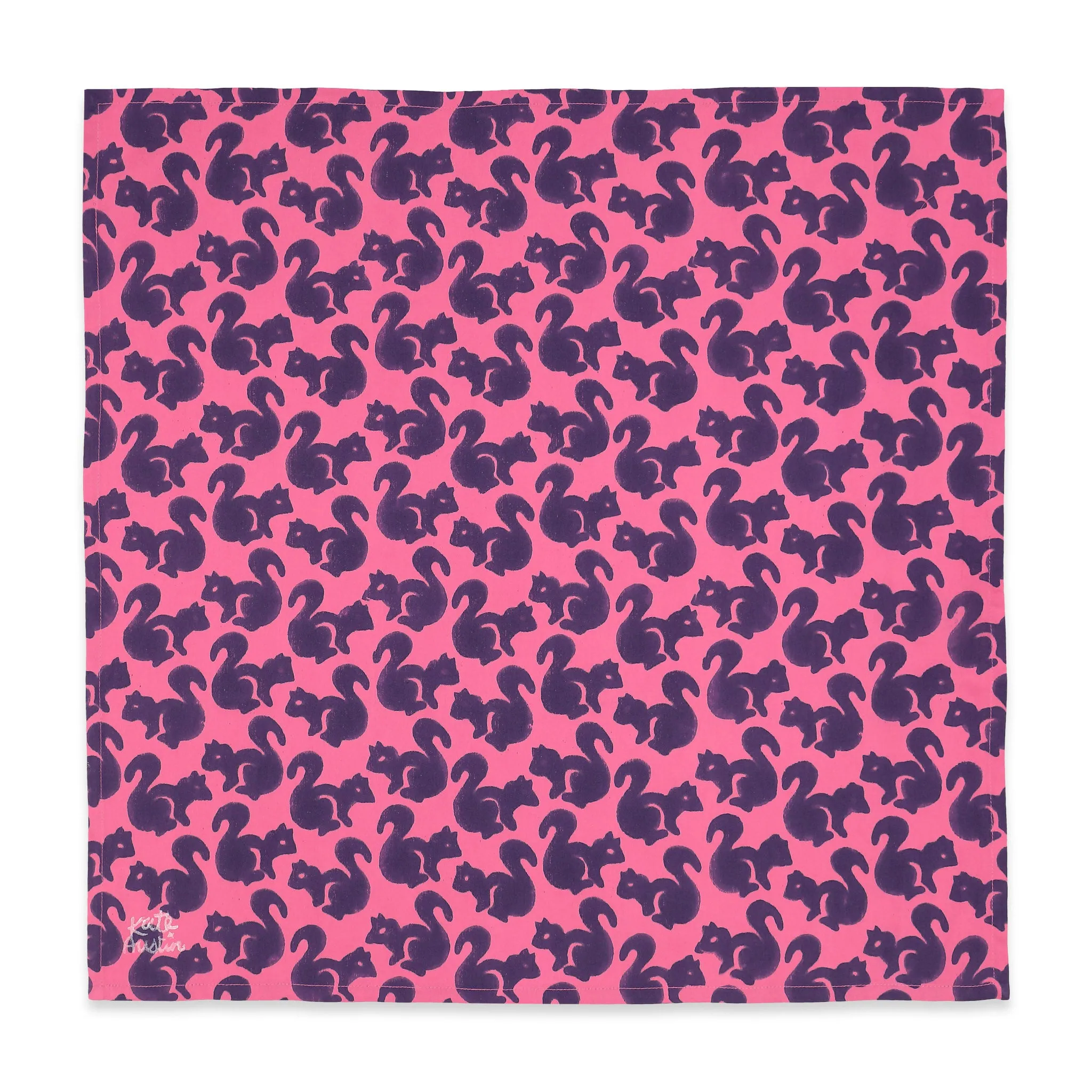 Frida Bandana in Fuschia Squirrel