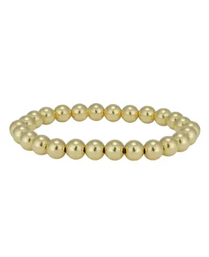 Gold Filled Stackable 7mm Ball Bracelet
