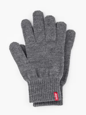 Grey Touch Gloves
