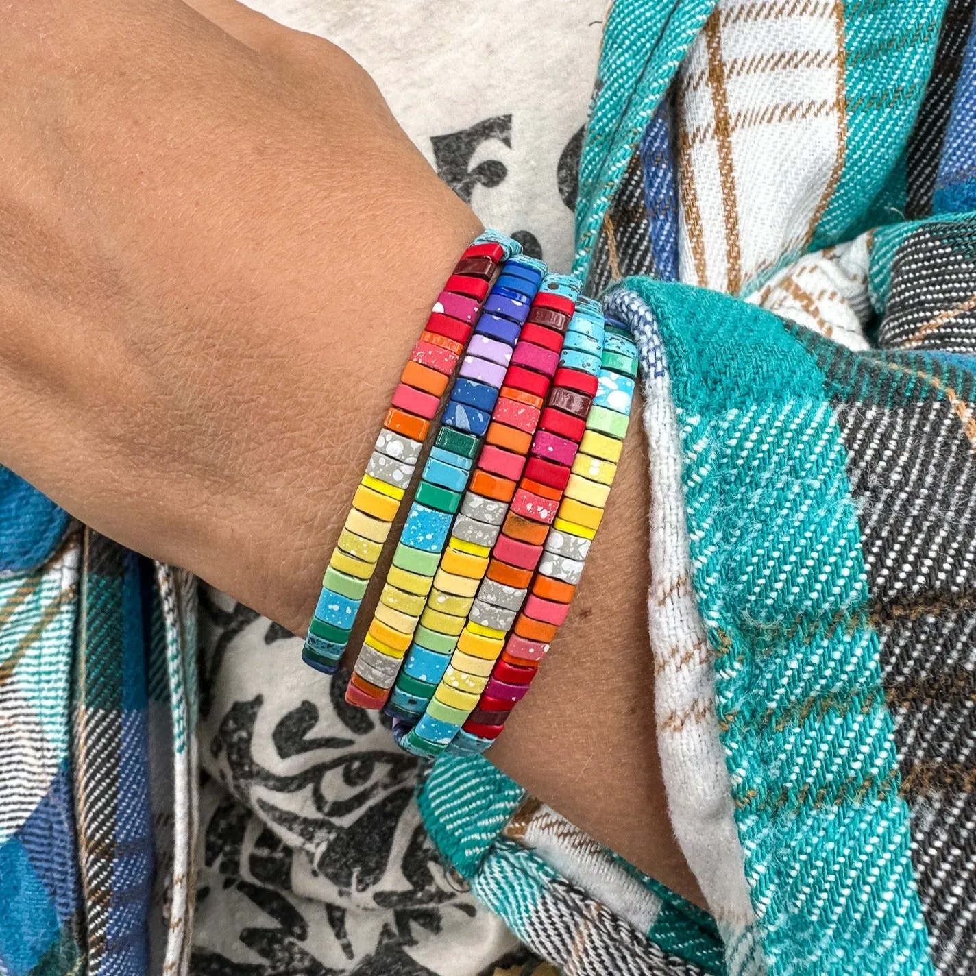 Hana - stackable stretch bracelet