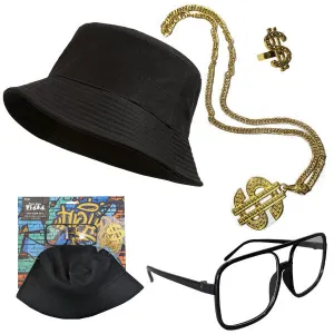 Hip Hop Rapper Set-4Pce