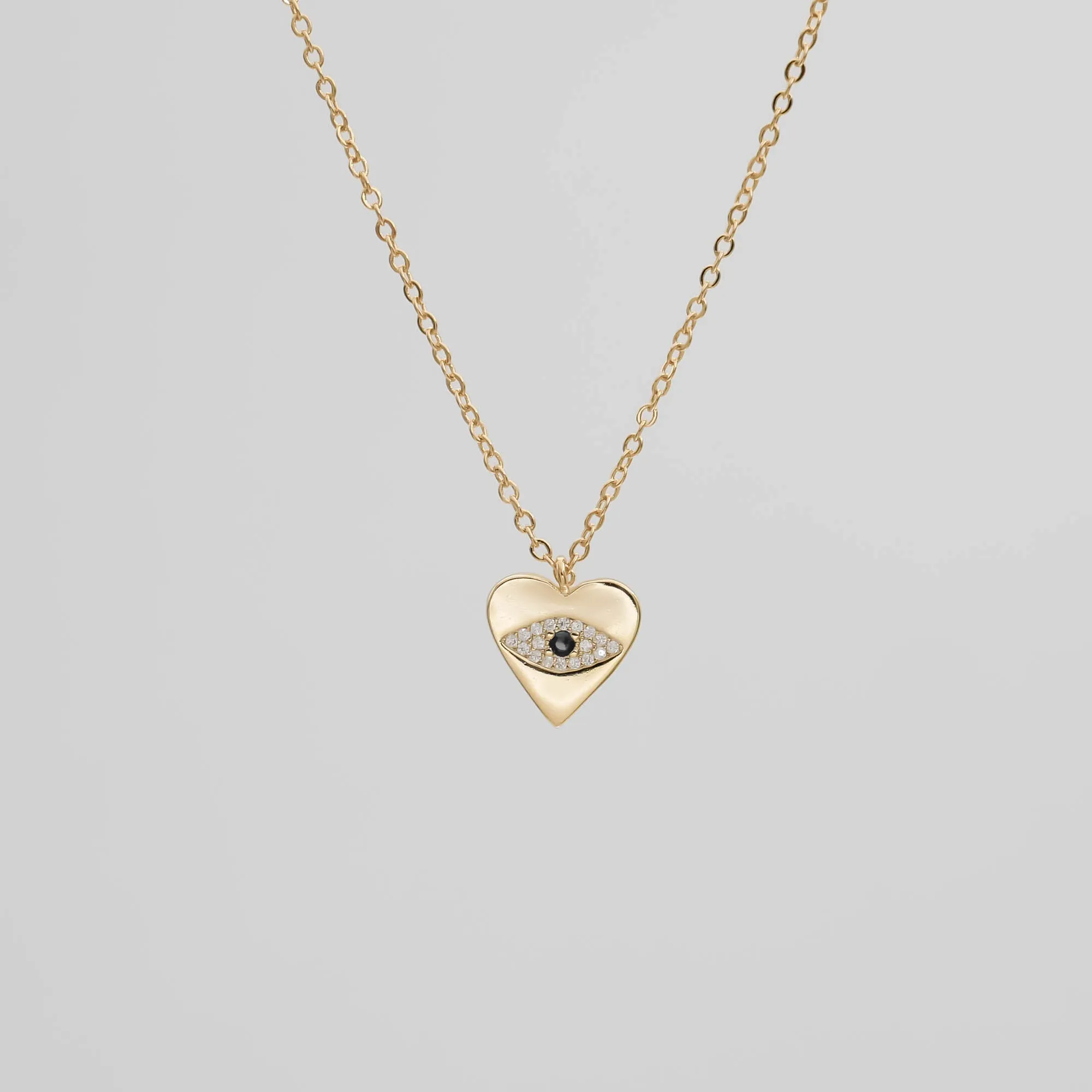 Horus Eye Heart Necklace