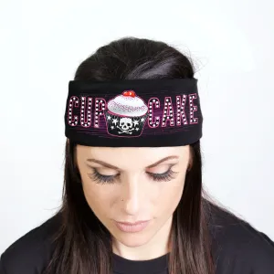 Hot Leathers Bling Bands Cupcake Rhinestone Crystal Headband Wraps RWC2019