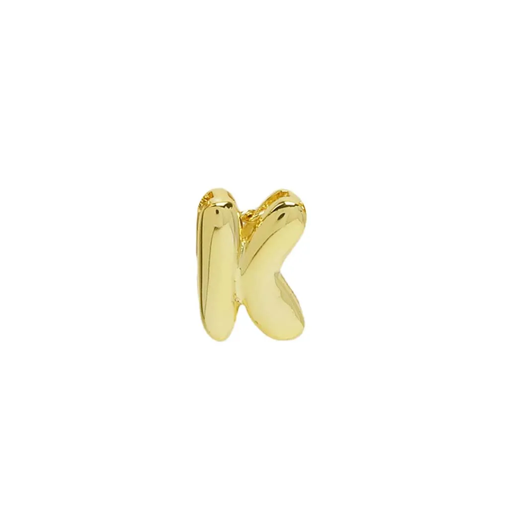 JBextension Personalized Bubble Letter Necklaces Balloon Initial Necklaces for Women Dainty Alphabet Pendant Golden Name Custom Necklaces for Girls Gifts Single Necklace Single Pendant