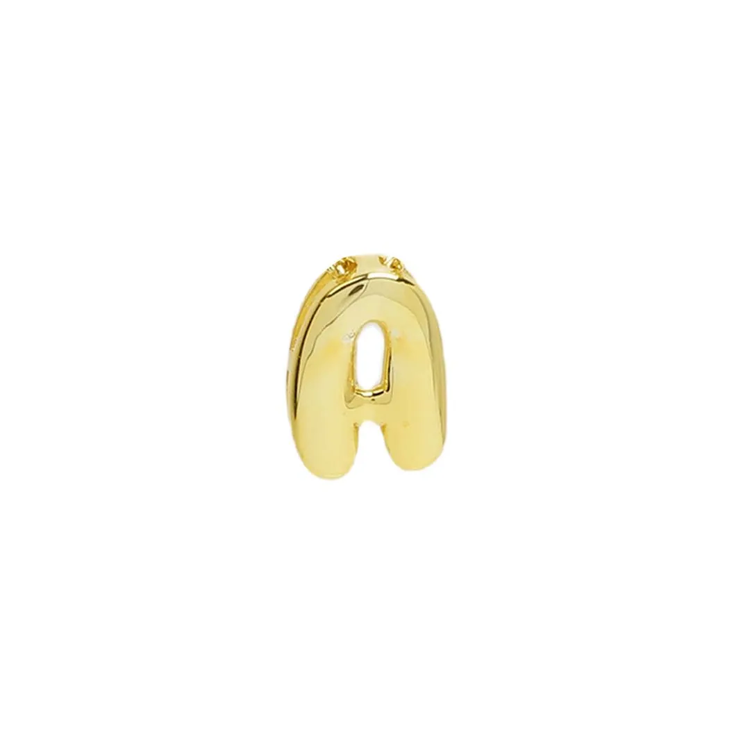 JBextension Personalized Bubble Letter Necklaces Balloon Initial Necklaces for Women Dainty Alphabet Pendant Golden Name Custom Necklaces for Girls Gifts Single Necklace Single Pendant