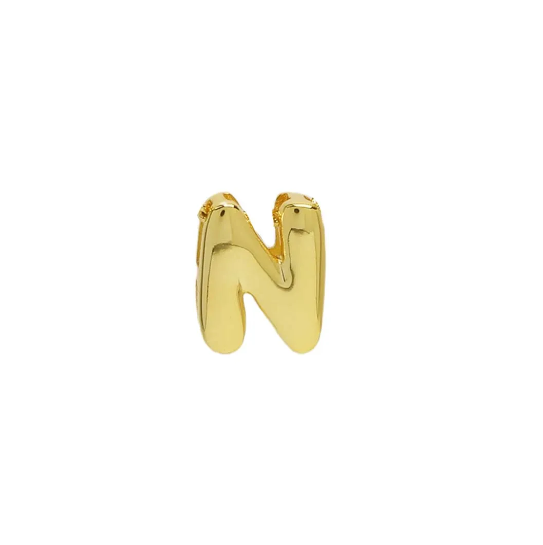 JBextension Personalized Bubble Letter Necklaces Balloon Initial Necklaces for Women Dainty Alphabet Pendant Golden Name Custom Necklaces for Girls Gifts Single Necklace Single Pendant