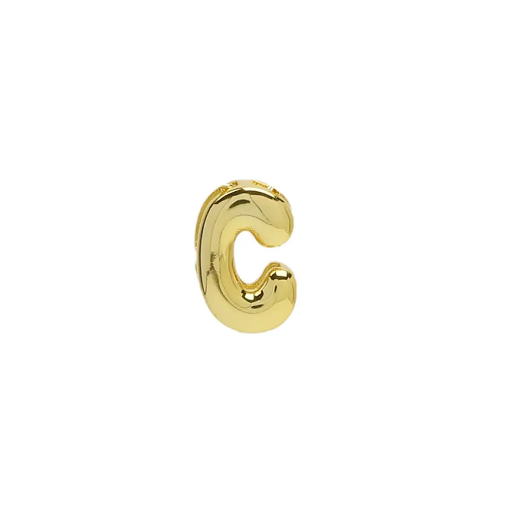 JBextension Personalized Bubble Letter Necklaces Balloon Initial Necklaces for Women Dainty Alphabet Pendant Golden Name Custom Necklaces for Girls Gifts Single Necklace Single Pendant