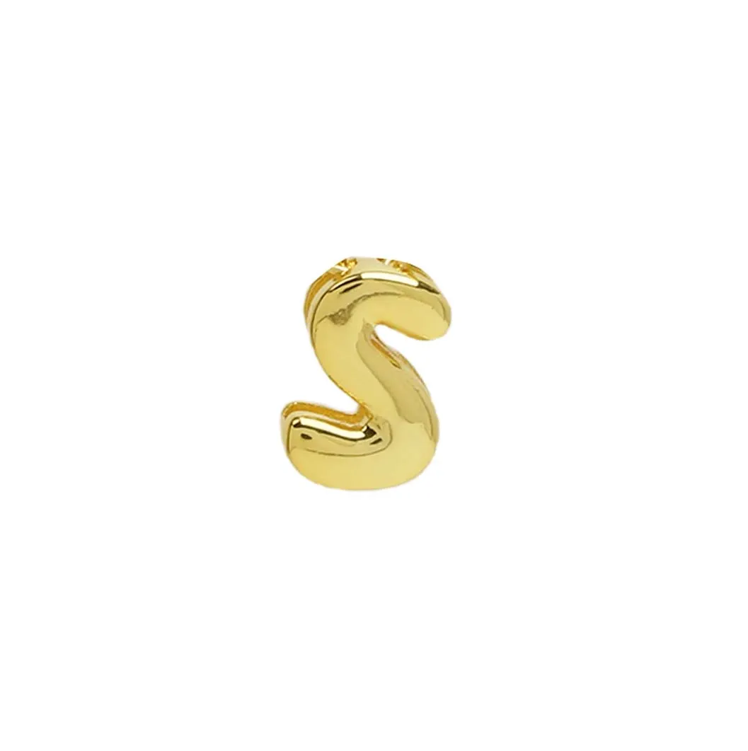 JBextension Personalized Bubble Letter Necklaces Balloon Initial Necklaces for Women Dainty Alphabet Pendant Golden Name Custom Necklaces for Girls Gifts Single Necklace Single Pendant