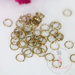 Jump Rings - Golden Antique