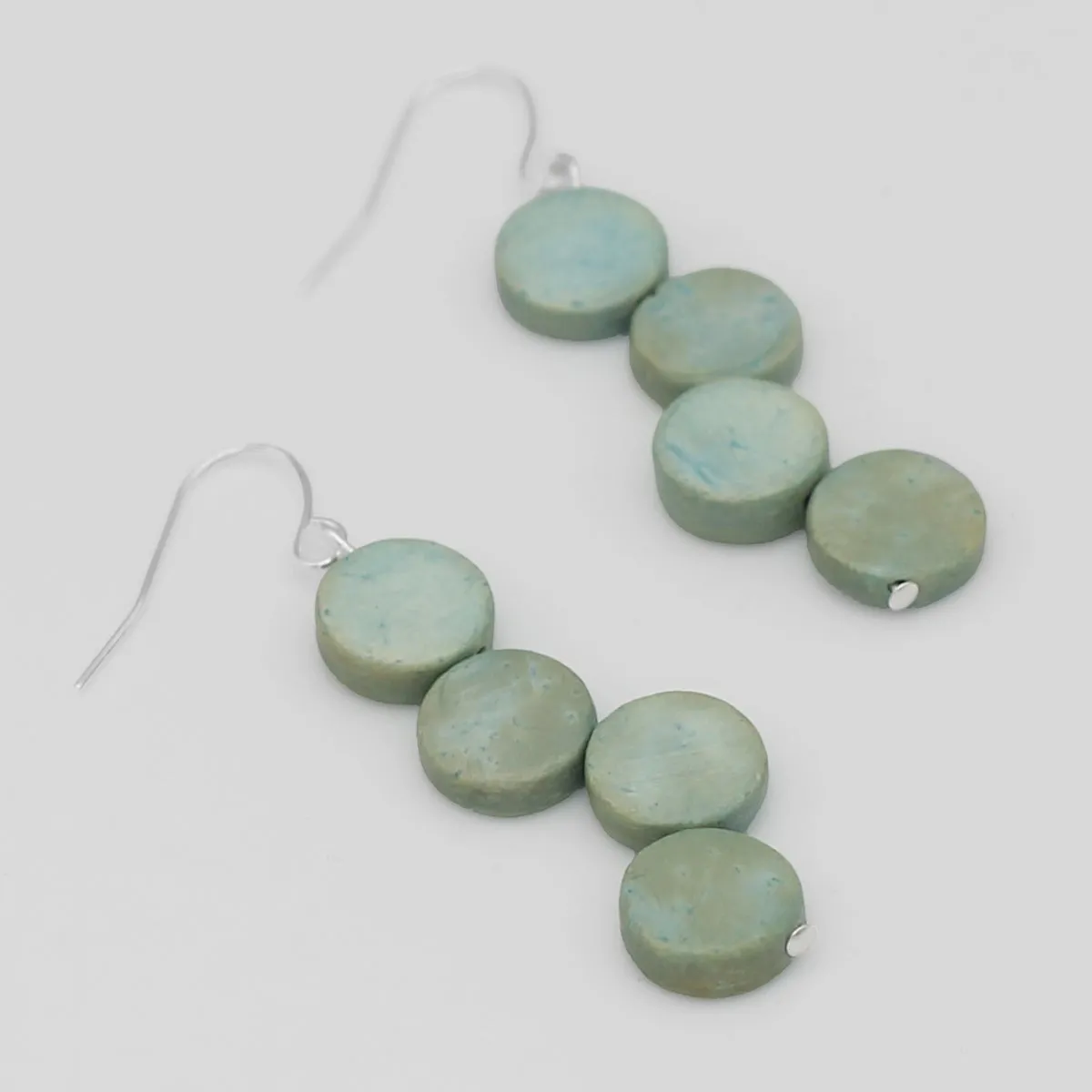 Mint Eva Dangle Earrings