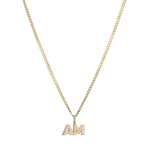 Moniker Initial Charm Necklace