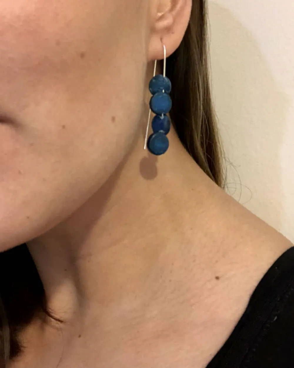 Mustard Eva Dangle Earrings