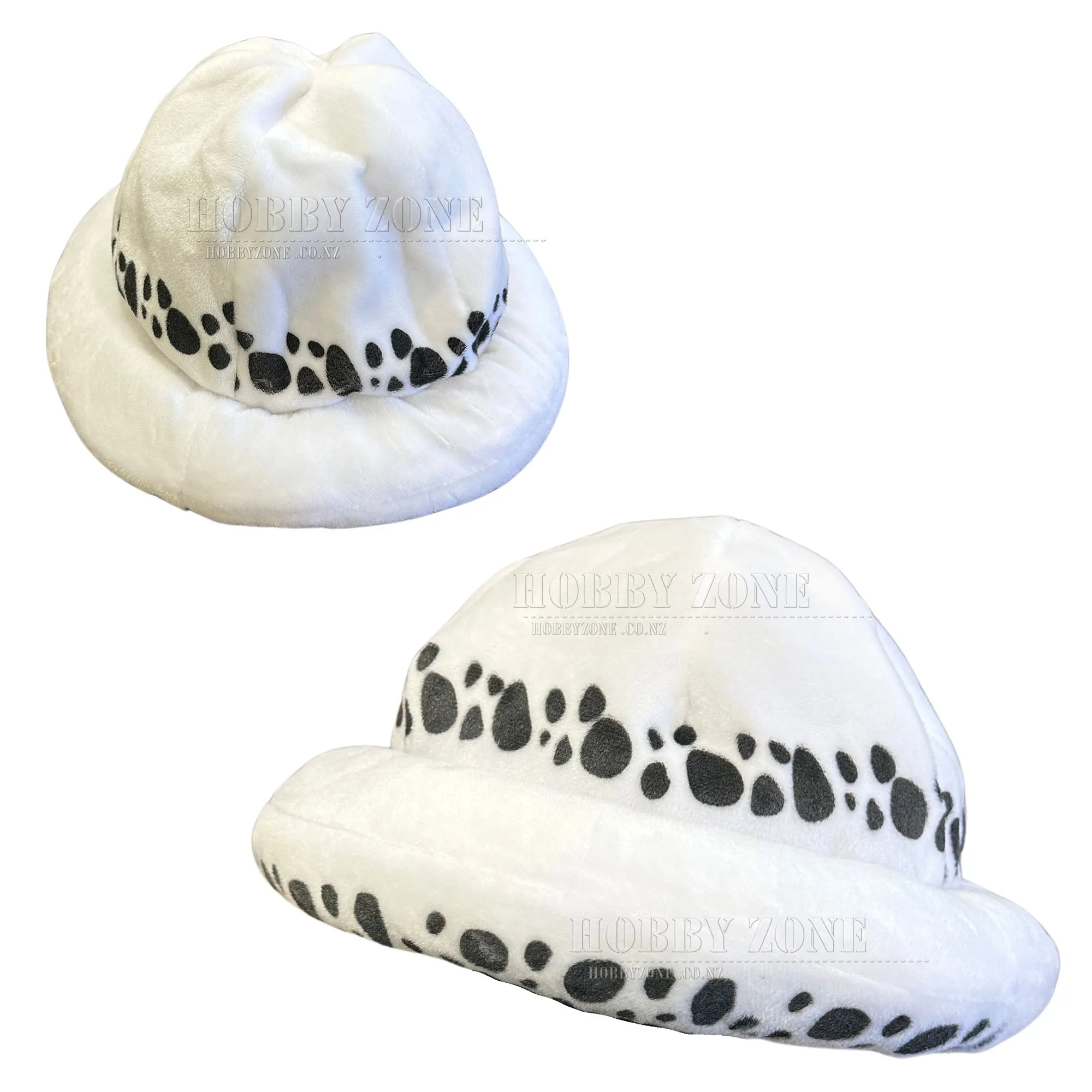 One Piece Trafalgar Law Fluffy Fleece Brimmed Hat - Cosplay Accessories