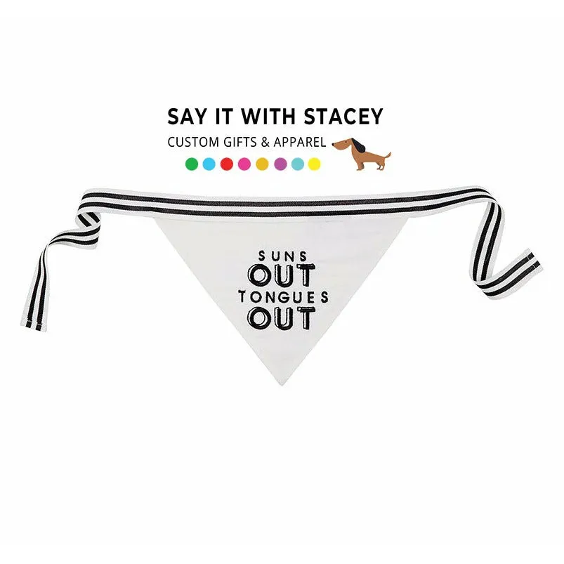 One size pet bandana