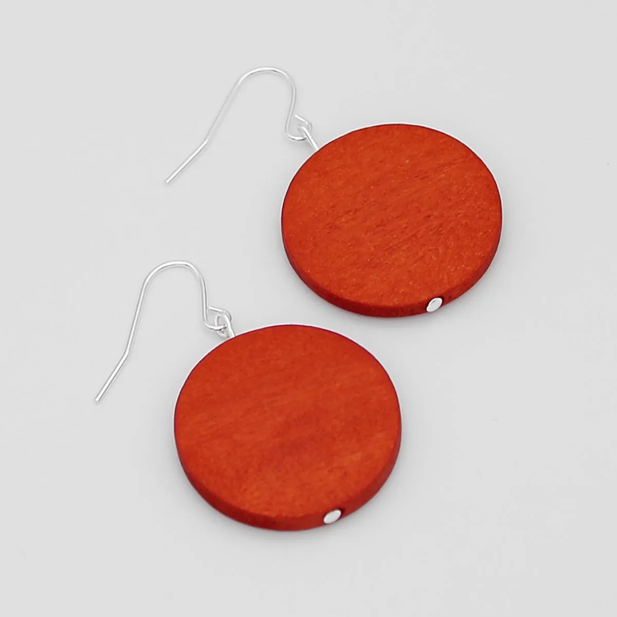 Orange Dot Rosie Earrings