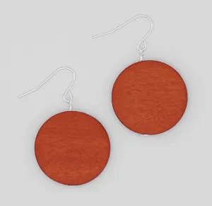 Orange Dot Rosie Earrings