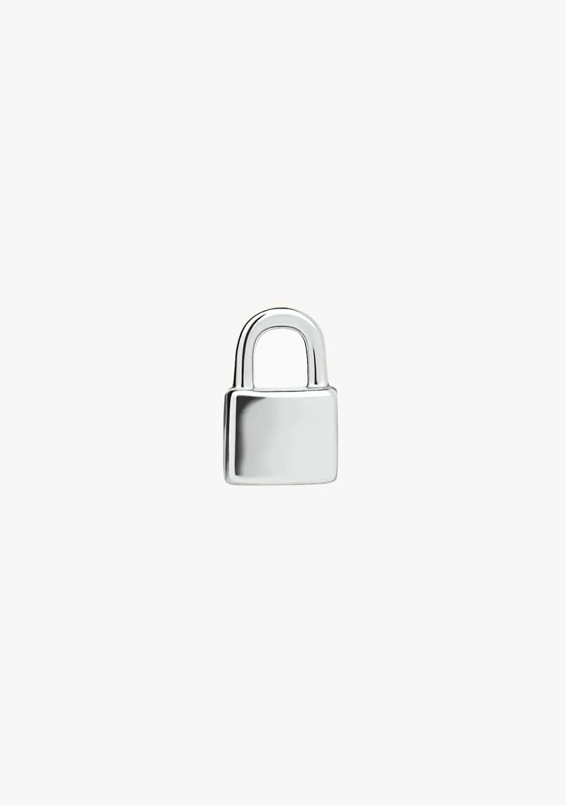 Padlock Piercing Silver