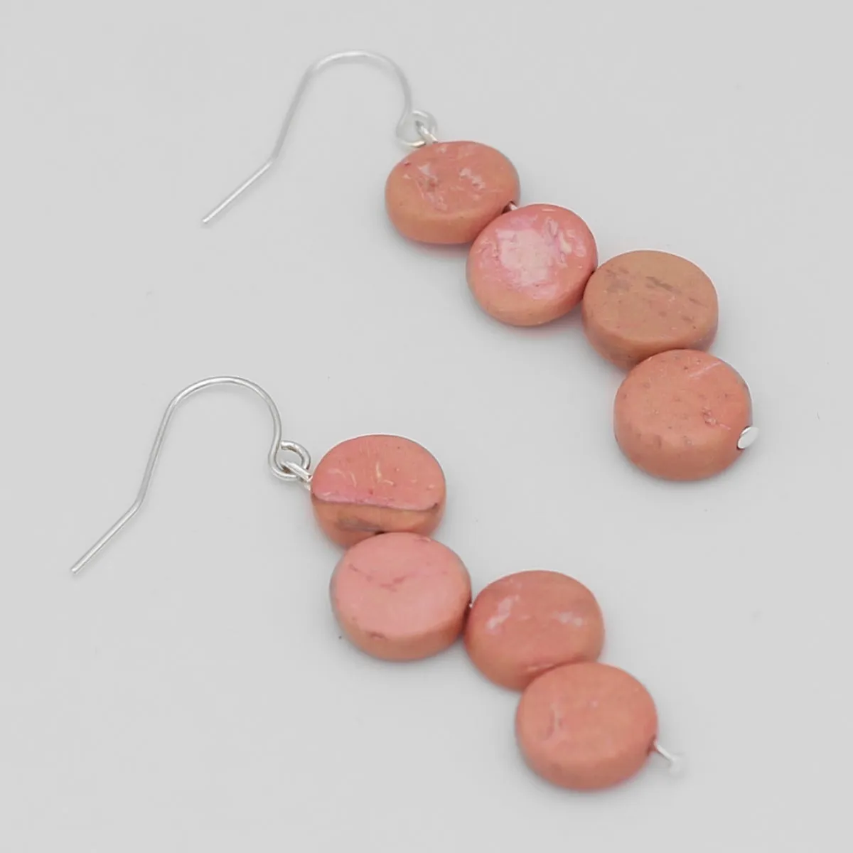 Pink Eva Dangle Earrings