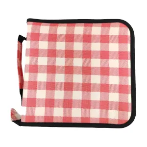 Poppy Crafts Die Storage Folder - Light Red Gingham